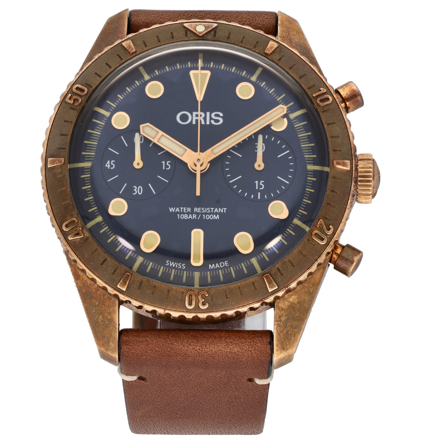 Oris Divers Carl Brashear 7744-31 42mm Bronze Watch
