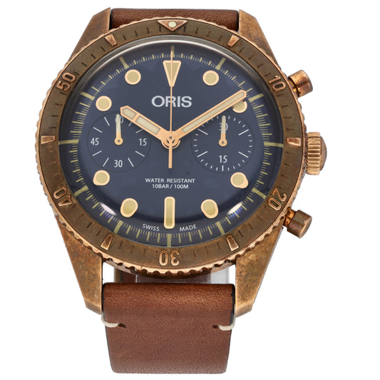 Oris Divers Carl Brashear 7744-31 42mm Bronze Watch