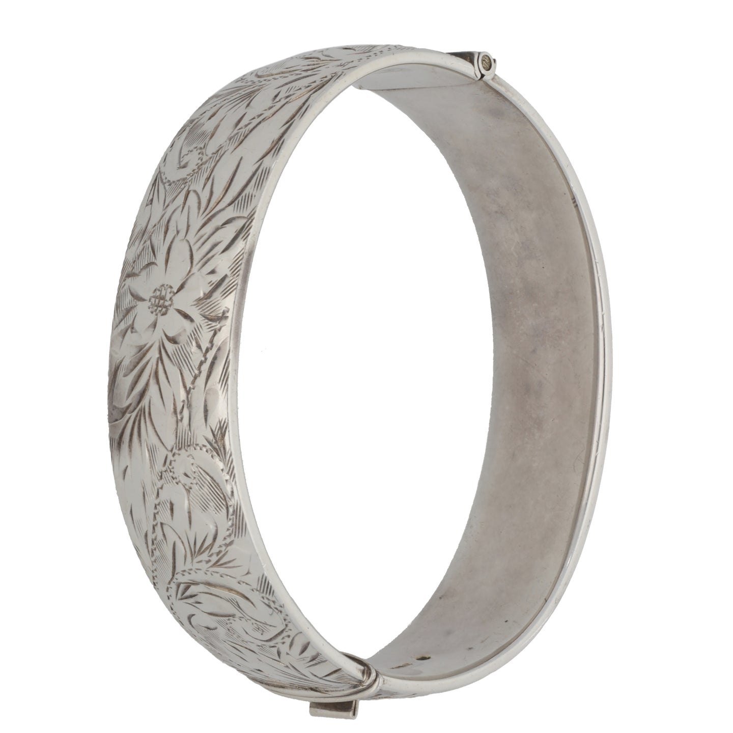 Silver on sale hinged bangles