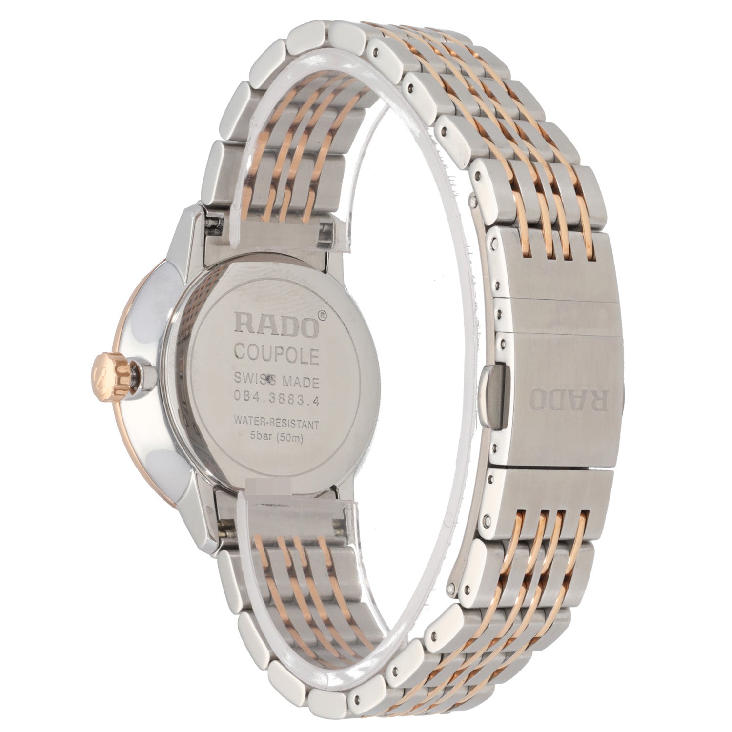 Rado Coupole R22883943 34mm Bi Colour Watch Reduced