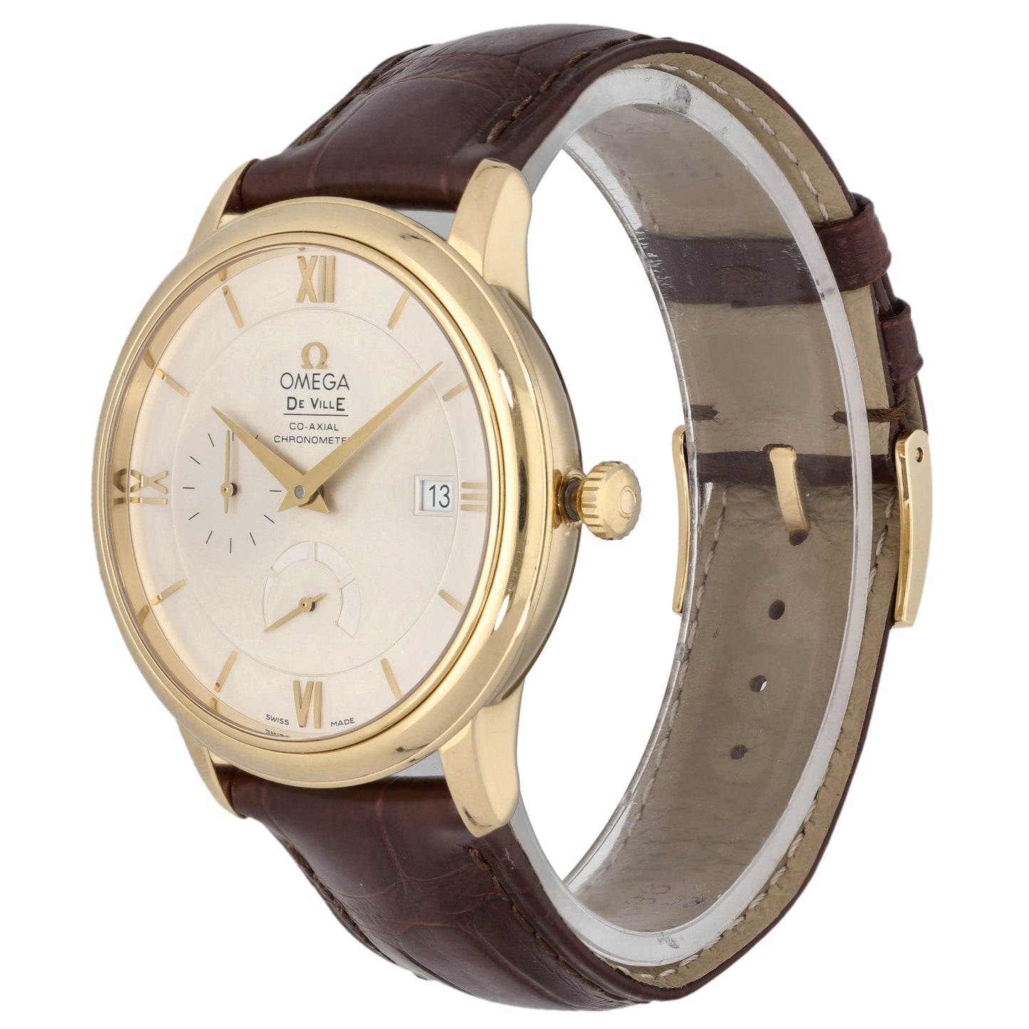 Omega De Ville 39mm Gold Watch