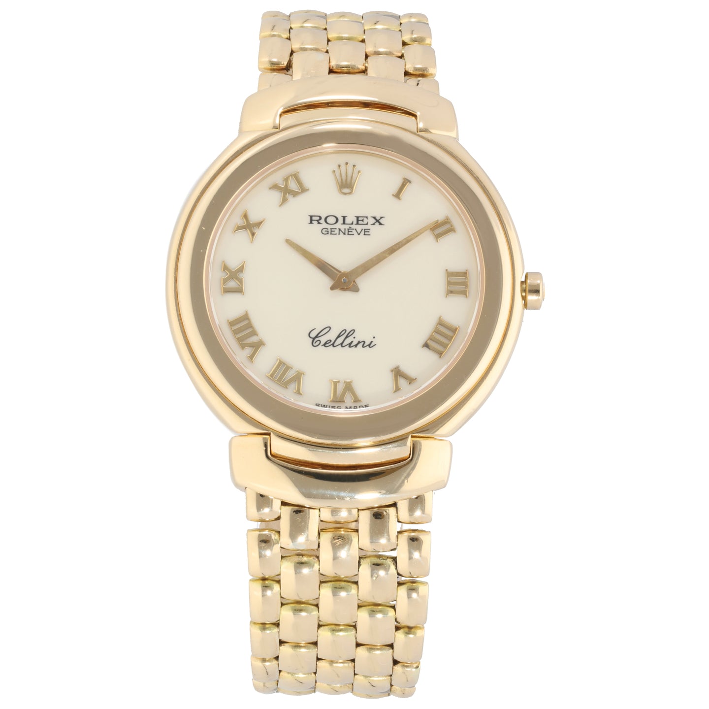 Rolex Cellini 6623 37mm Gold Watch