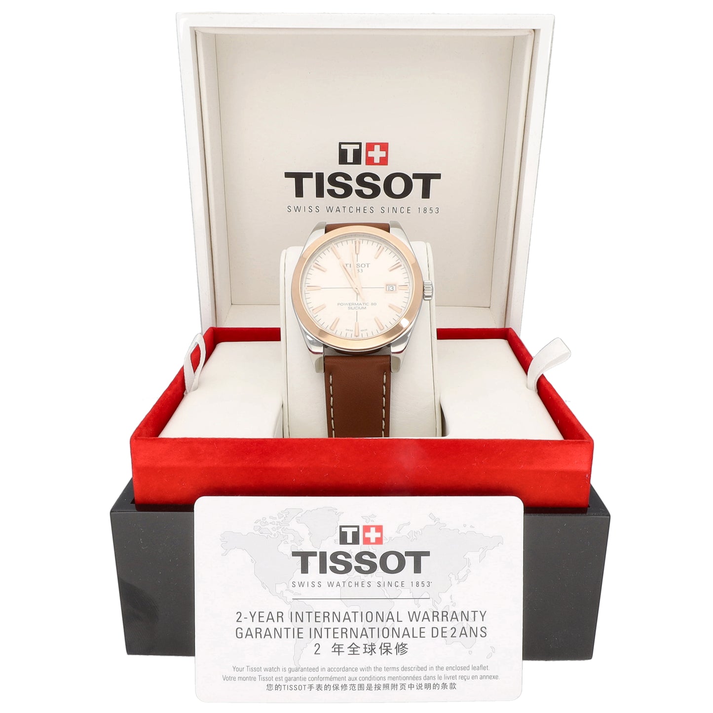 Tissot Powermatic 80 T927407A 40mm Stainless Steel Watch