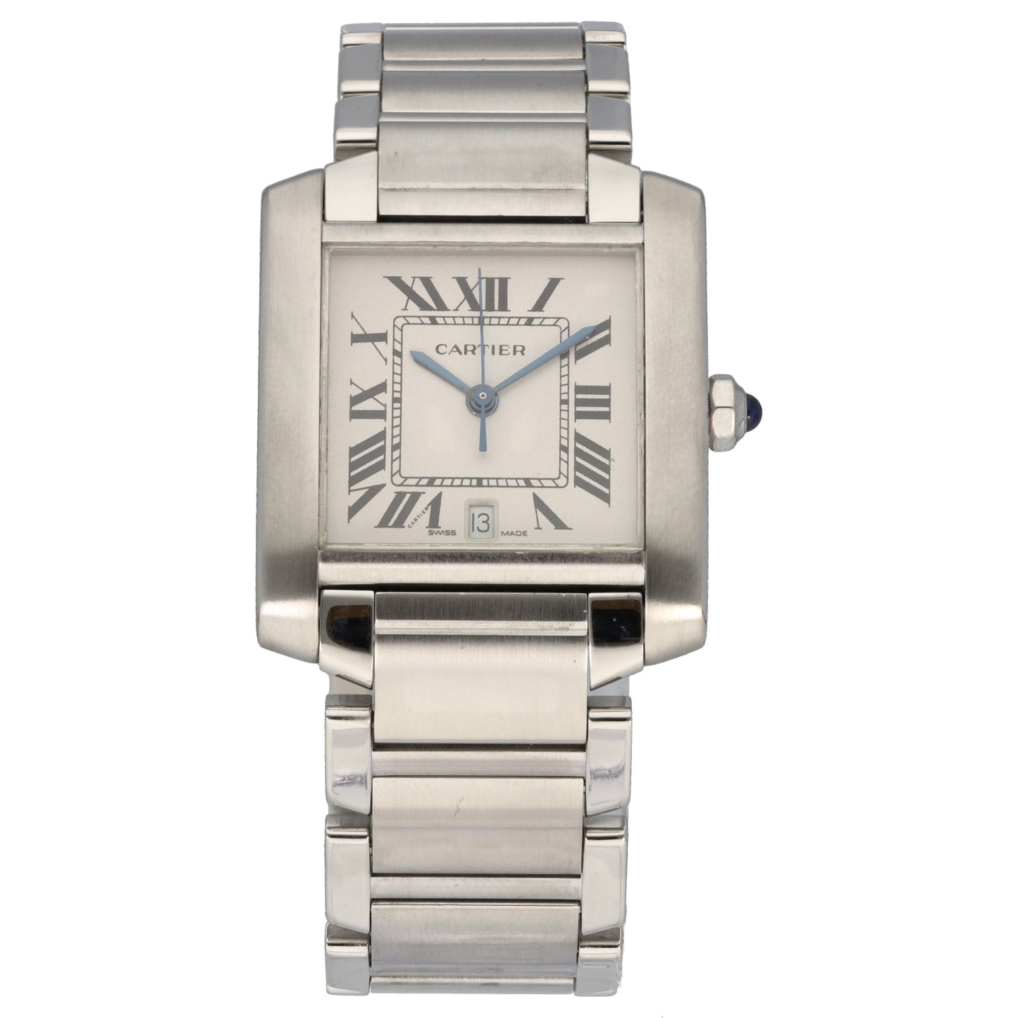 Cartier Tank Francaise 2302 28mm Stainless Steel Watch