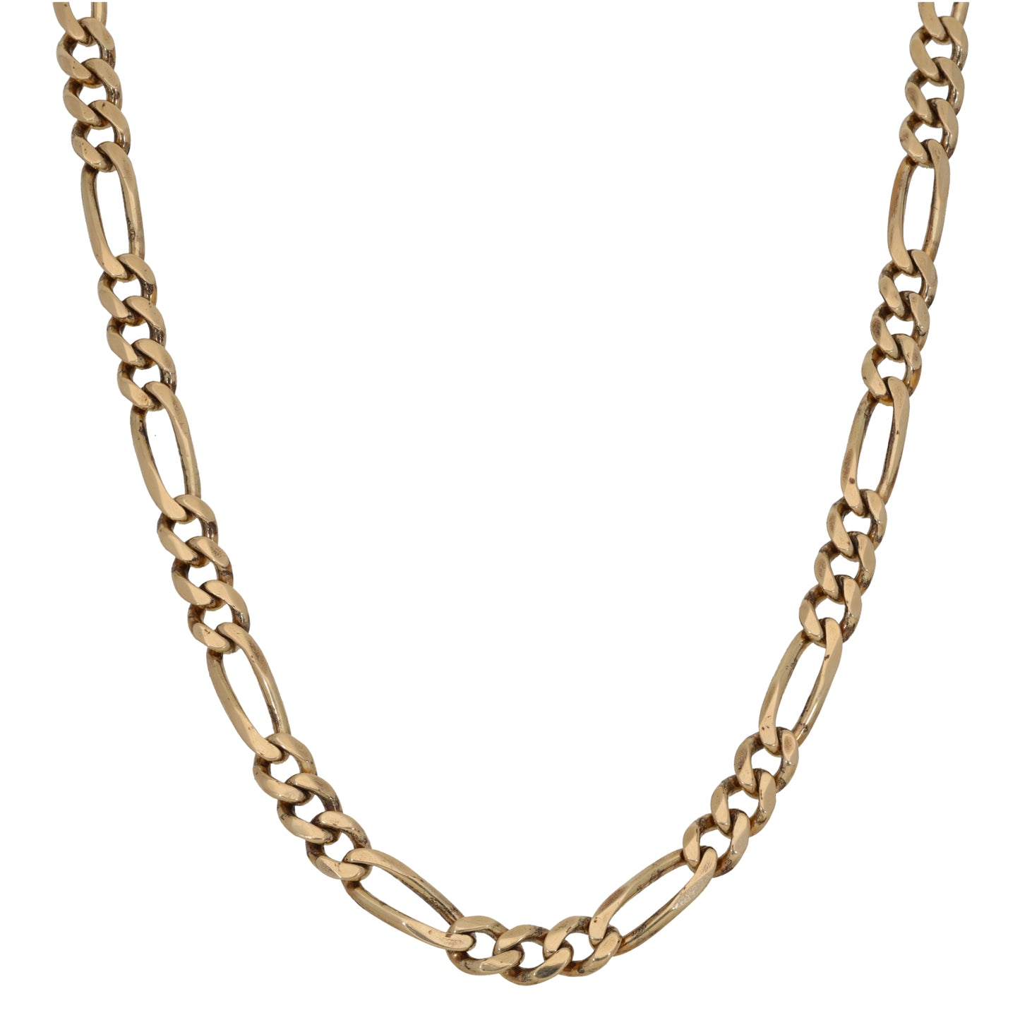 9ct Gold Figaro Chain 20"