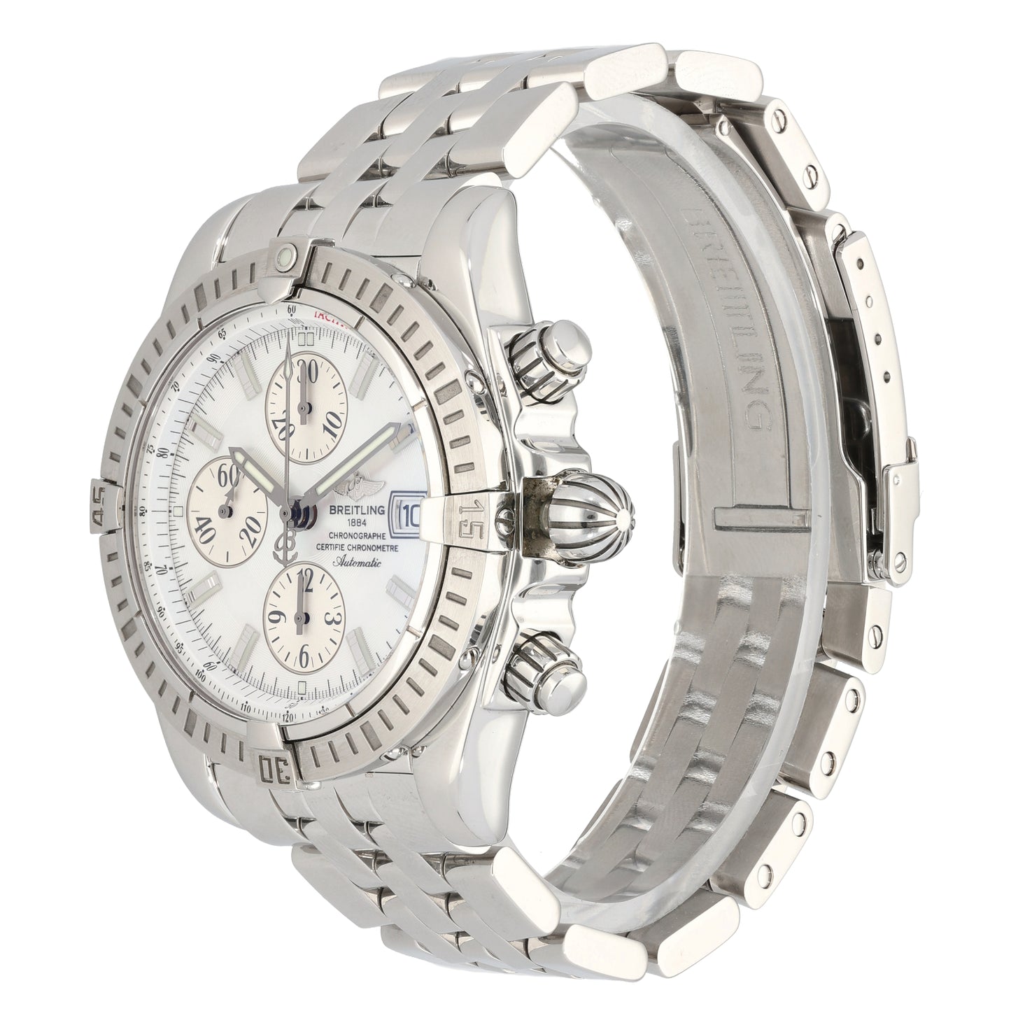 Breitling Chronomat Evolution A13356 44mm Stainless Steel Watch