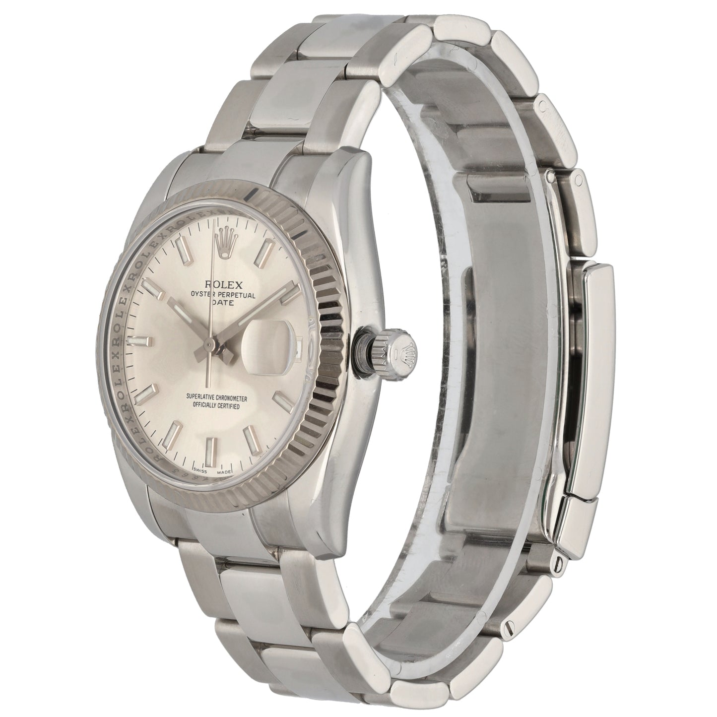 Rolex Oyster Perpetual Date 115234 34mm Stainless Steel Watch