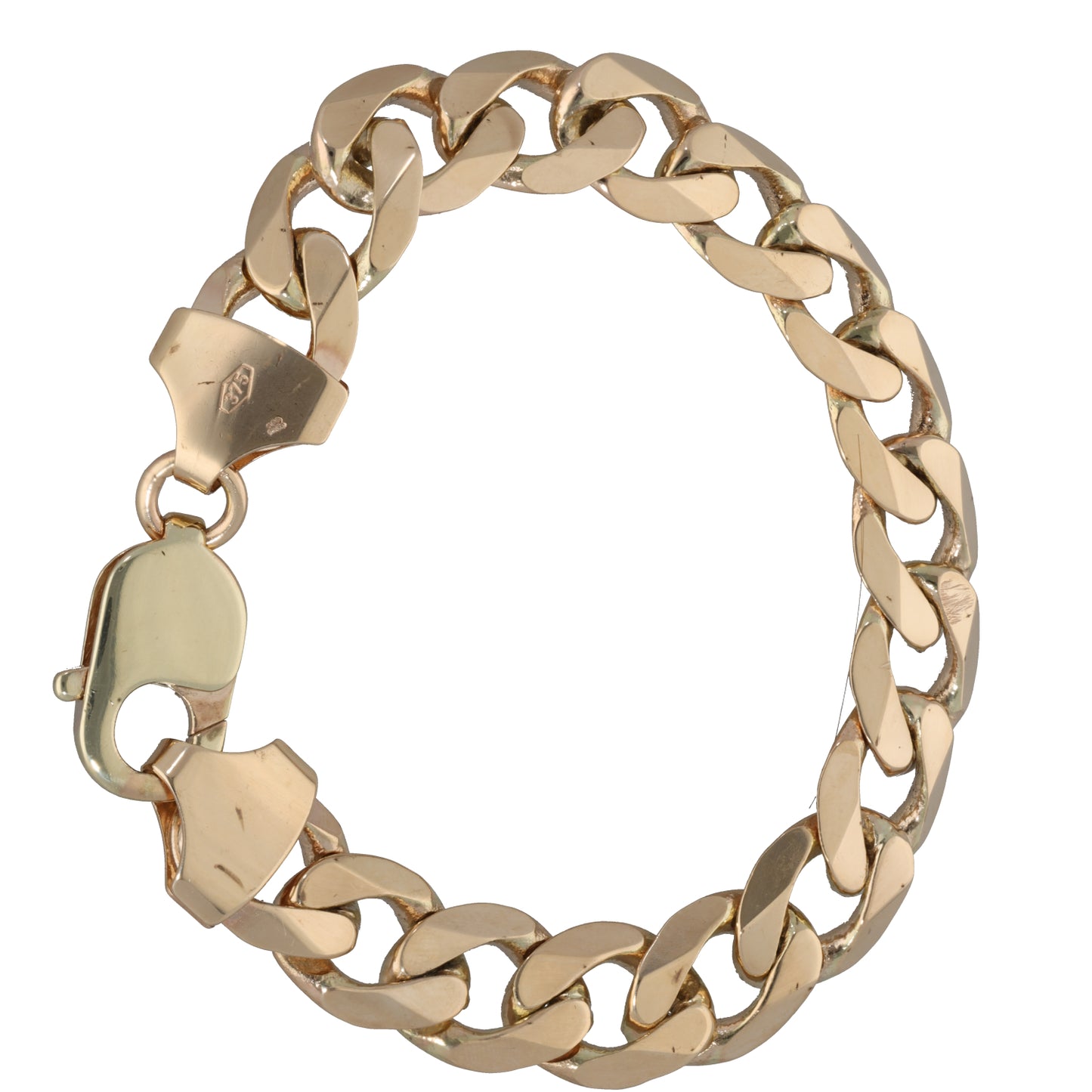 9ct Gold Curb Bracelet