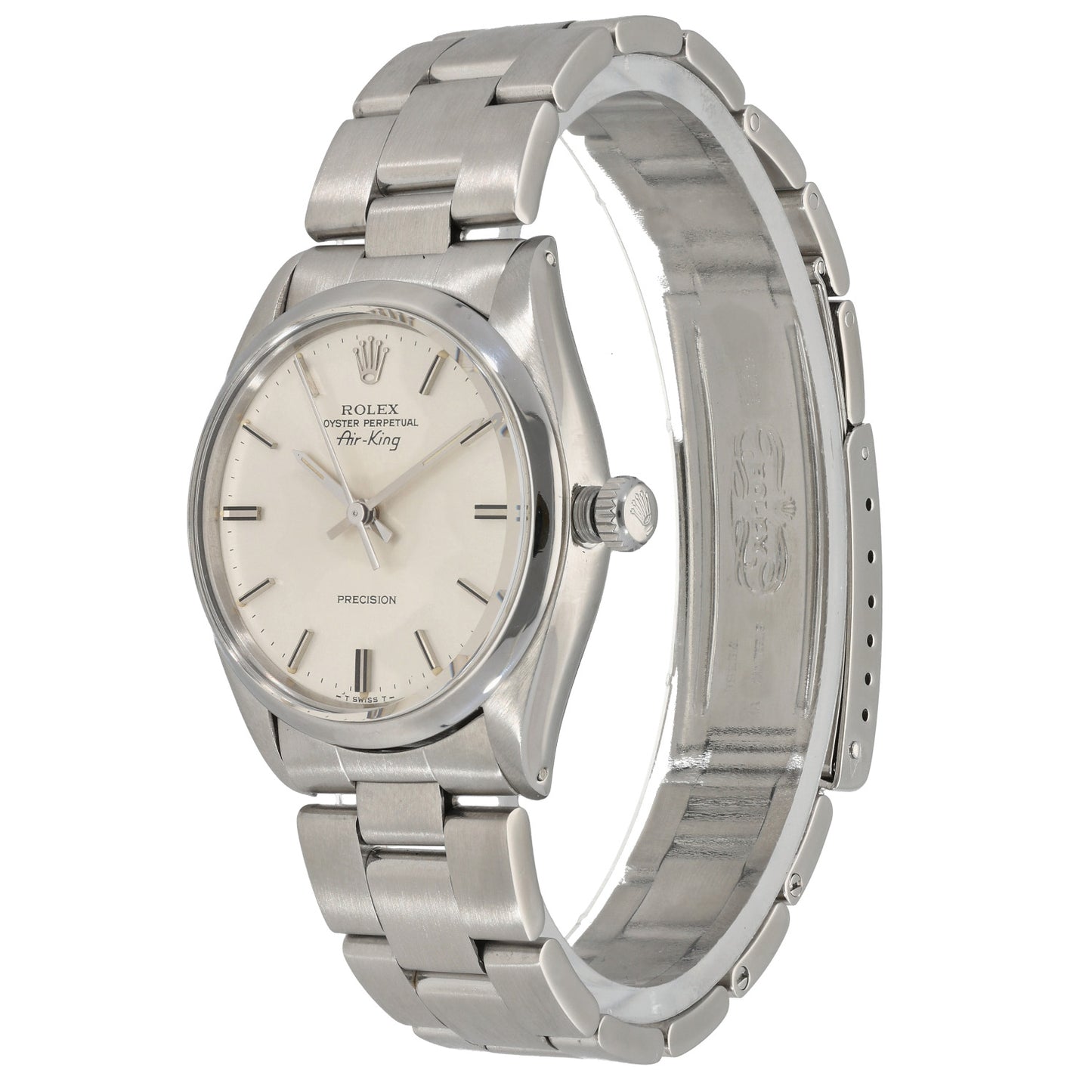 Rolex Air King 5500 34mm Stainless Steel Watch