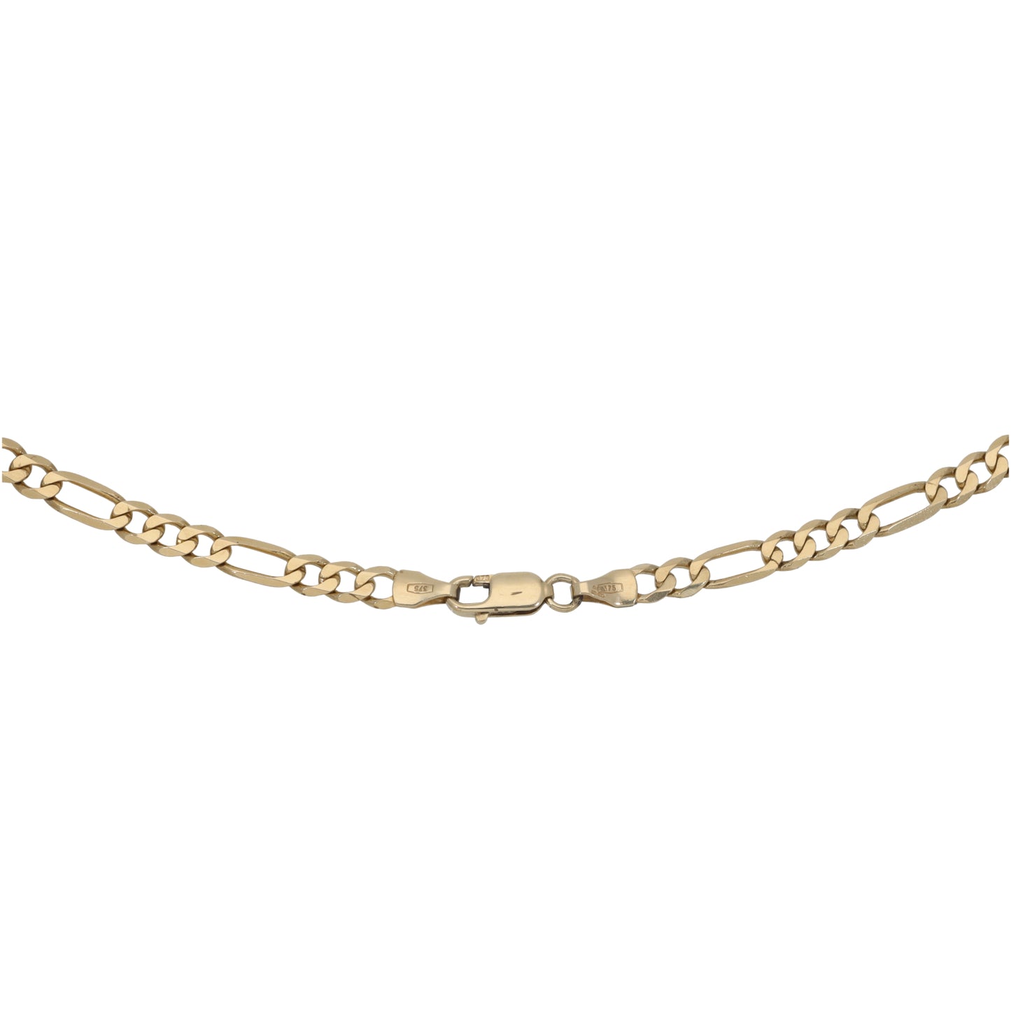 9ct Gold Curb Chain 22"