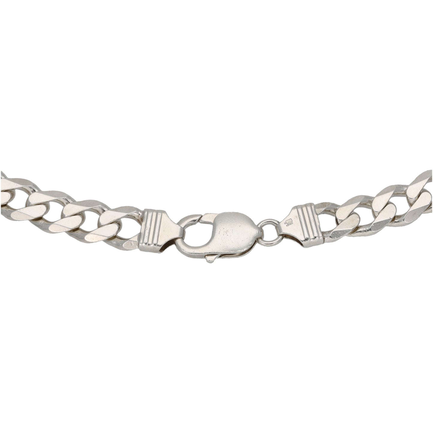 Silver Sterling Curb Chain 20"