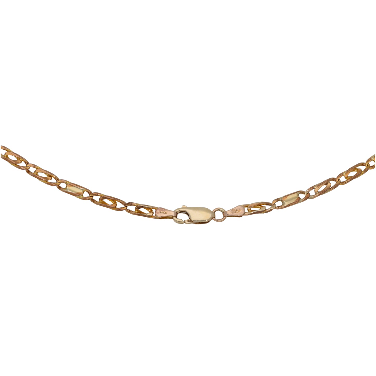 9ct Gold Figaro Chain 18"