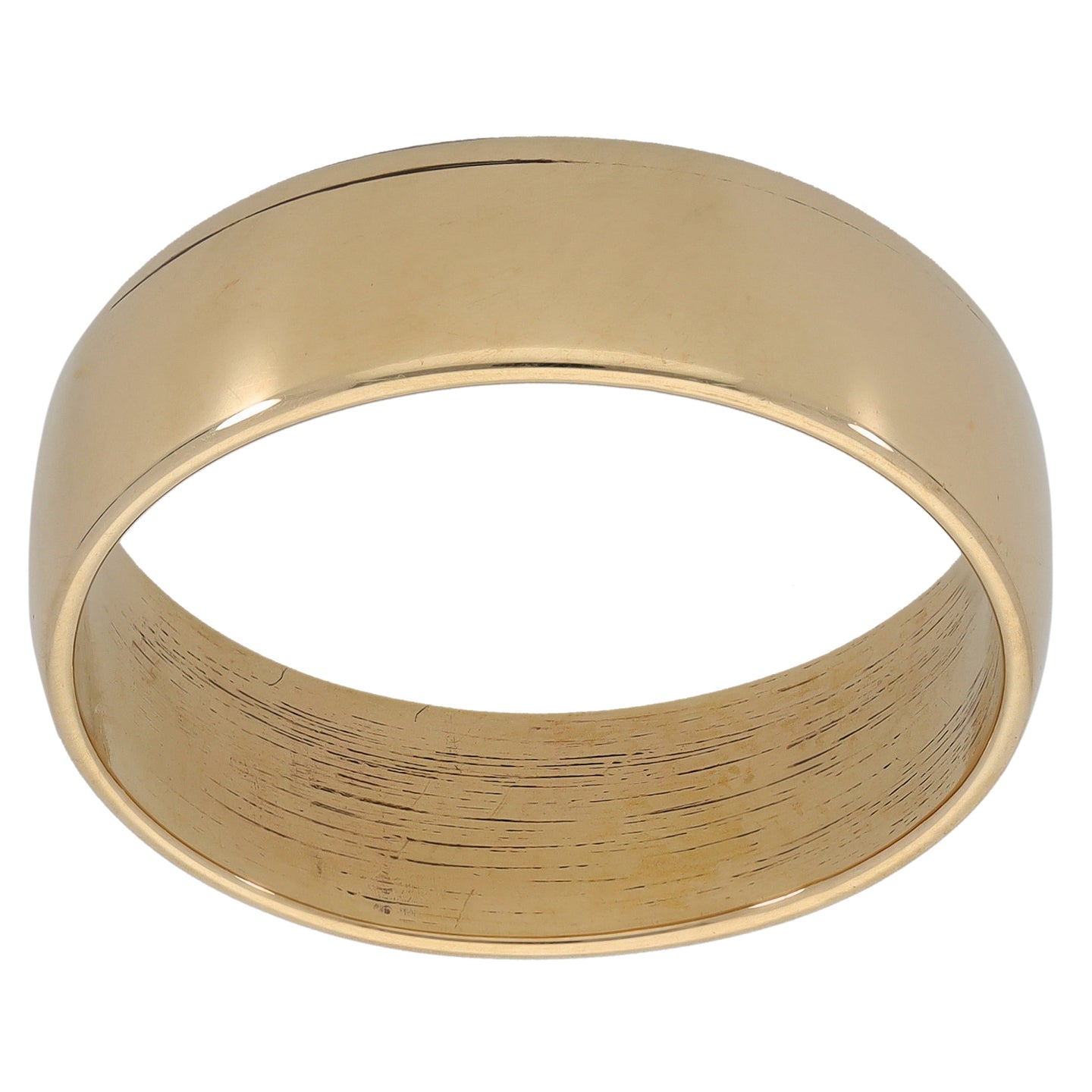 9ct Gold Plain Wedding Ring Size Z+4 H&T
