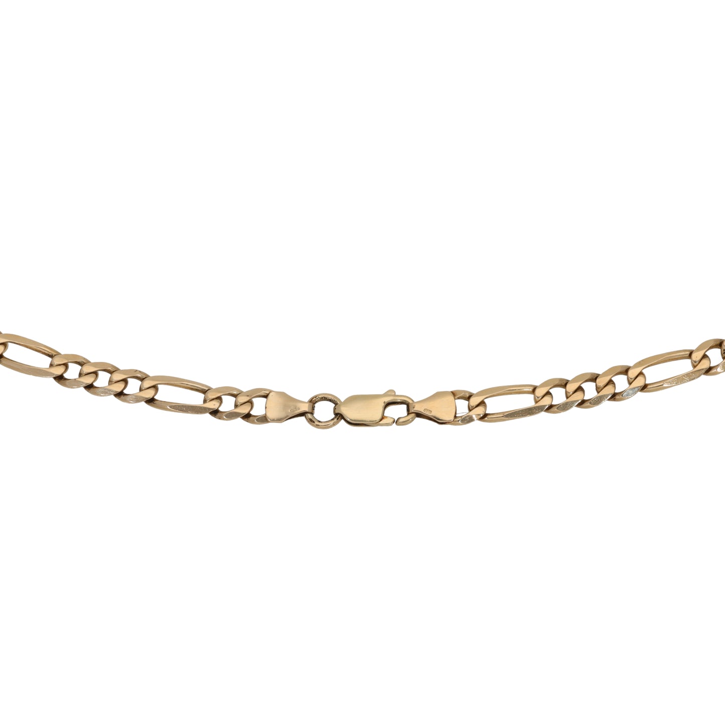 9ct Gold Figaro Chain 26"