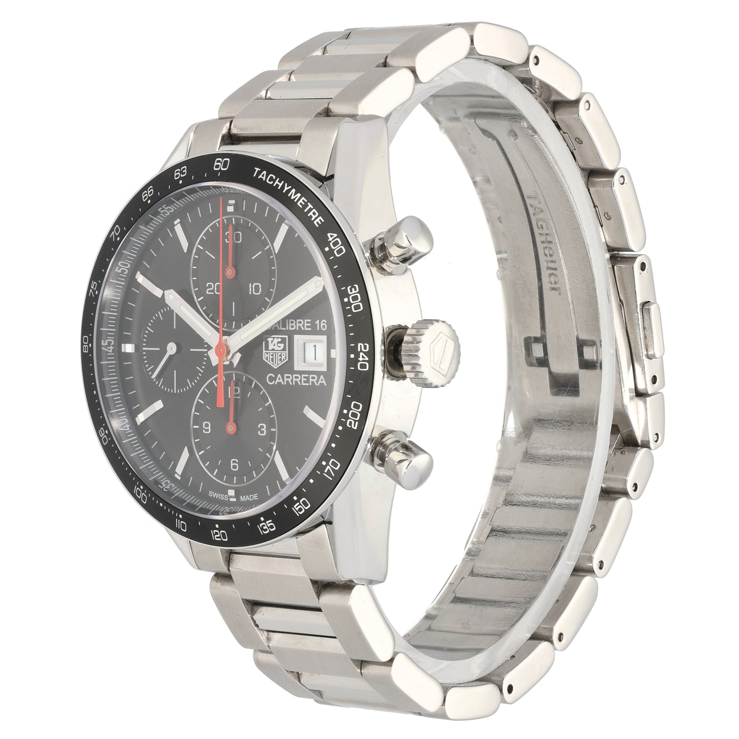 Tag Heuer Carrera CV201AK 41mm Stainless Steel Watch