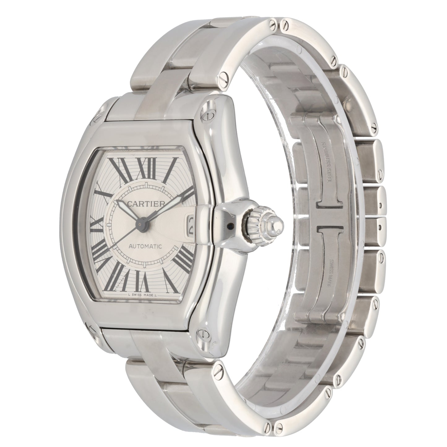 Cartier Roadster 2510 37mm Stainless Steel Watch