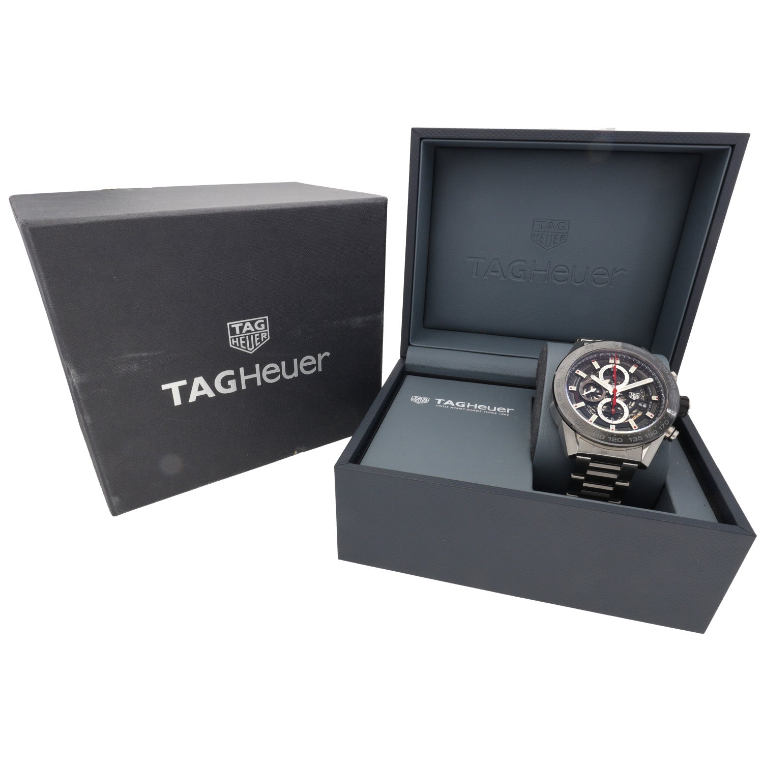 Tag Heuer Carrera CAR2A1W-0 43mm Stainless Steel Watch – H&T