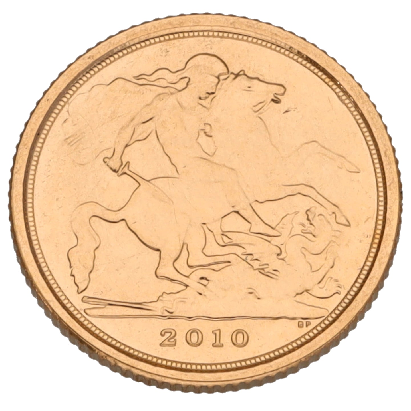 22ct Gold Queen Elizabeth II Quarter Sovereign Coin 2010