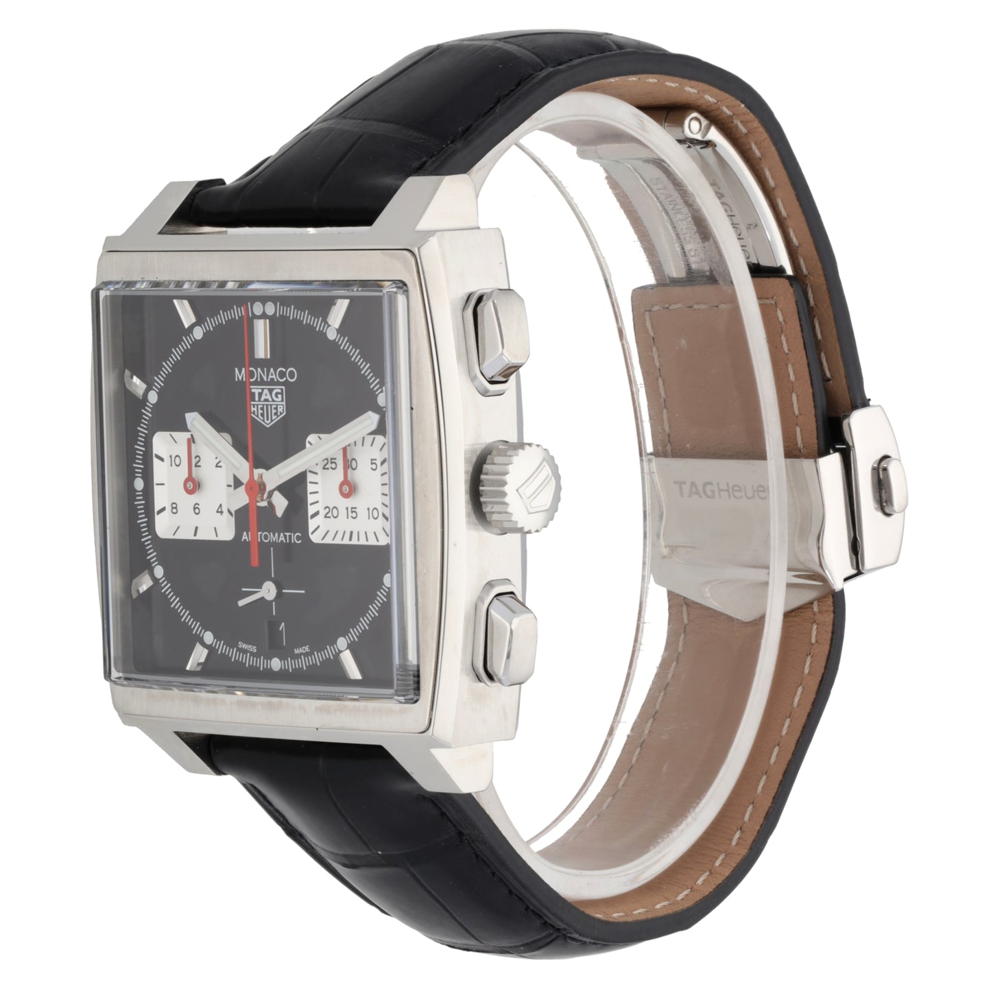 Tag Heuer Monaco CBL2113 39mm Stainless Steel Watch