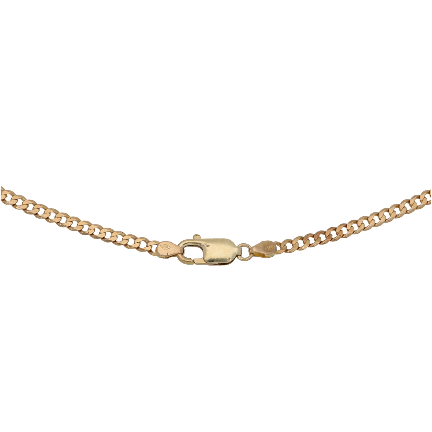 9ct Gold Curb Chain 24"