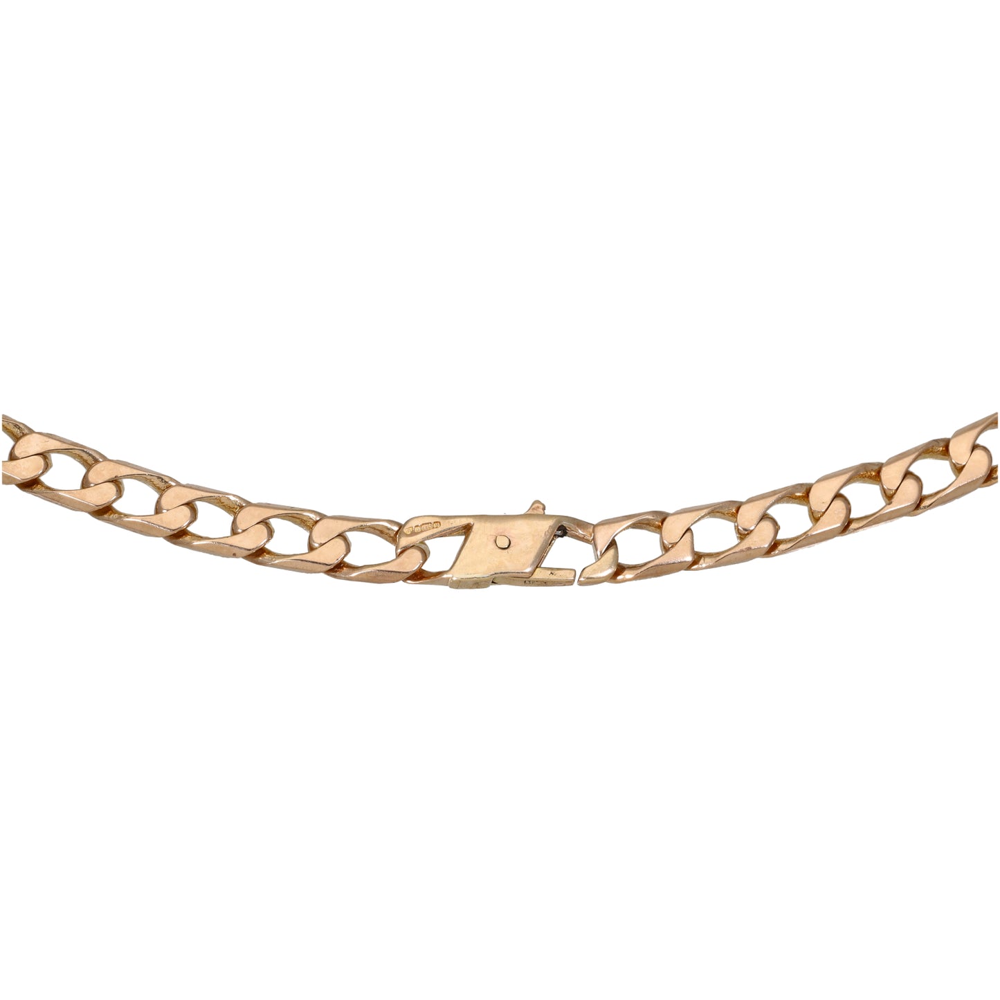 9ct Gold Curb Chain 24"