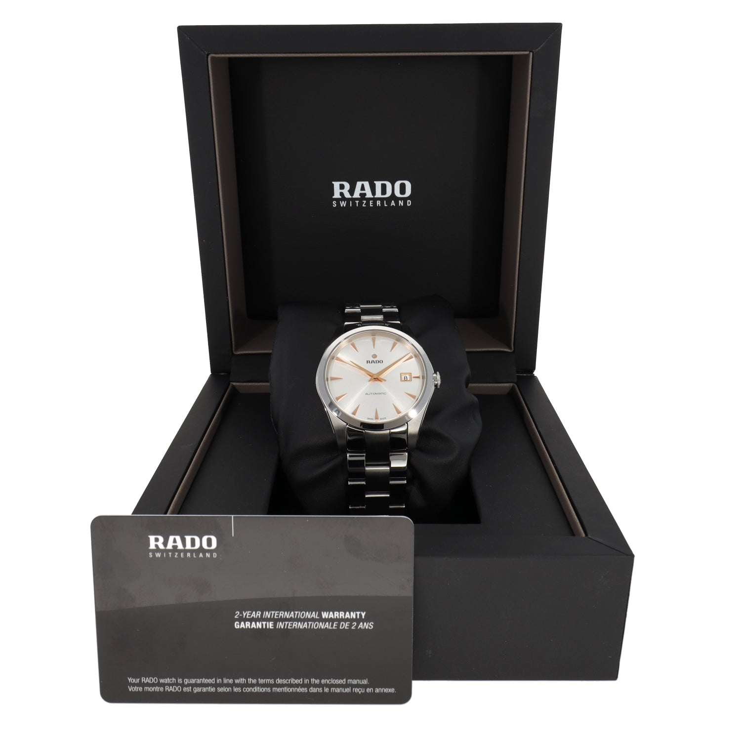 Rado Hyperchrome R32115113 39mm Stainless Steel Watch