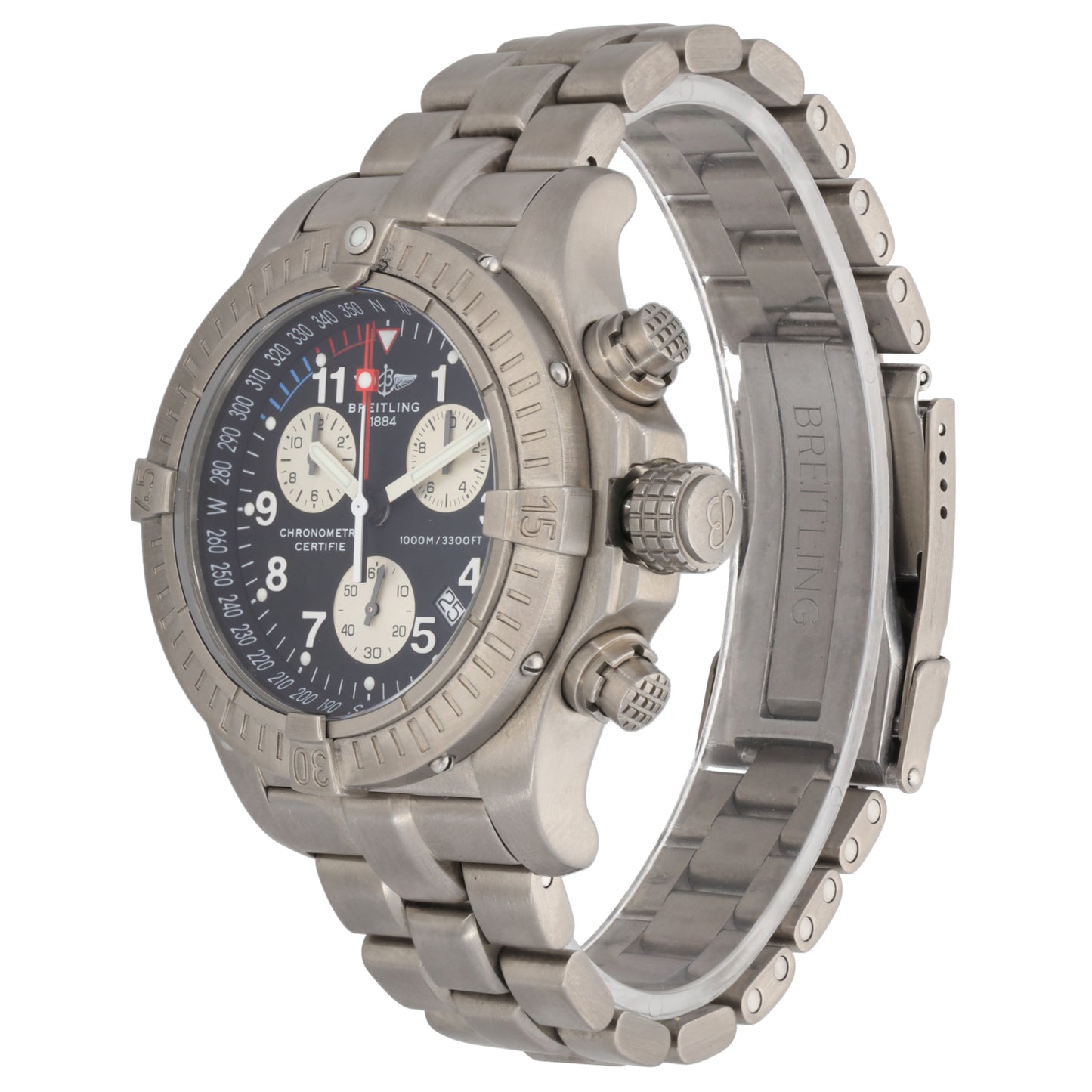 Breitling Avenger II E73360 44mm Titanium Watch