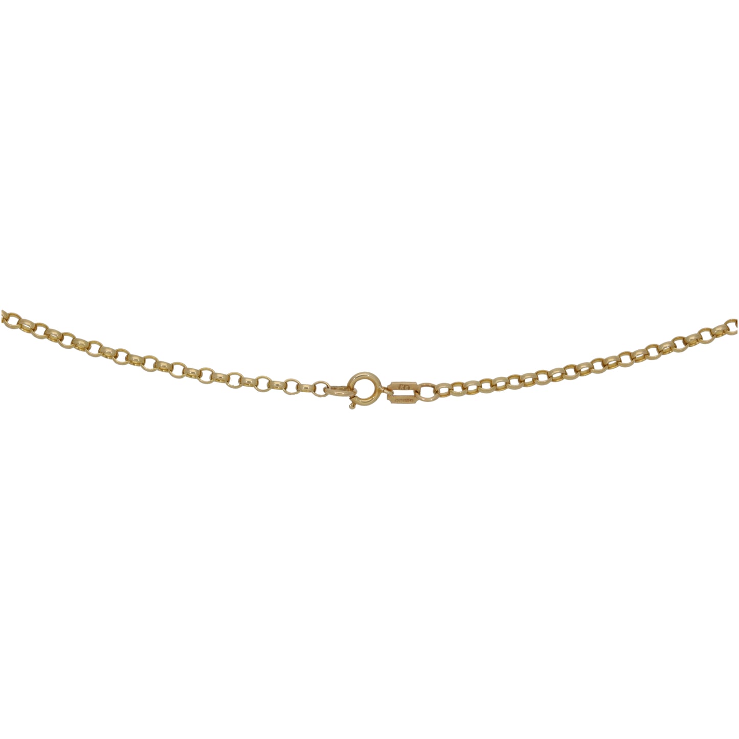 9ct Gold Belcher Chain 18"