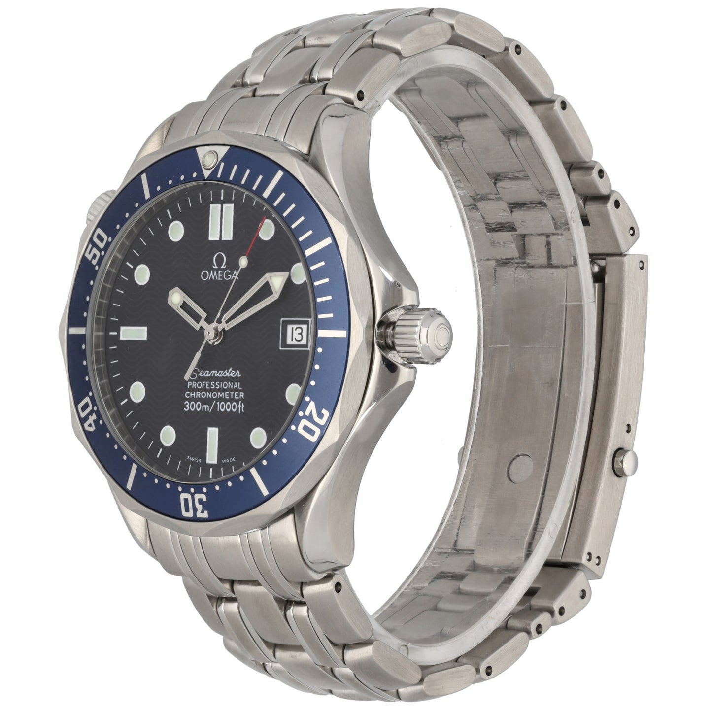 Omega Seamaster 41mm Stainless Steel Watch