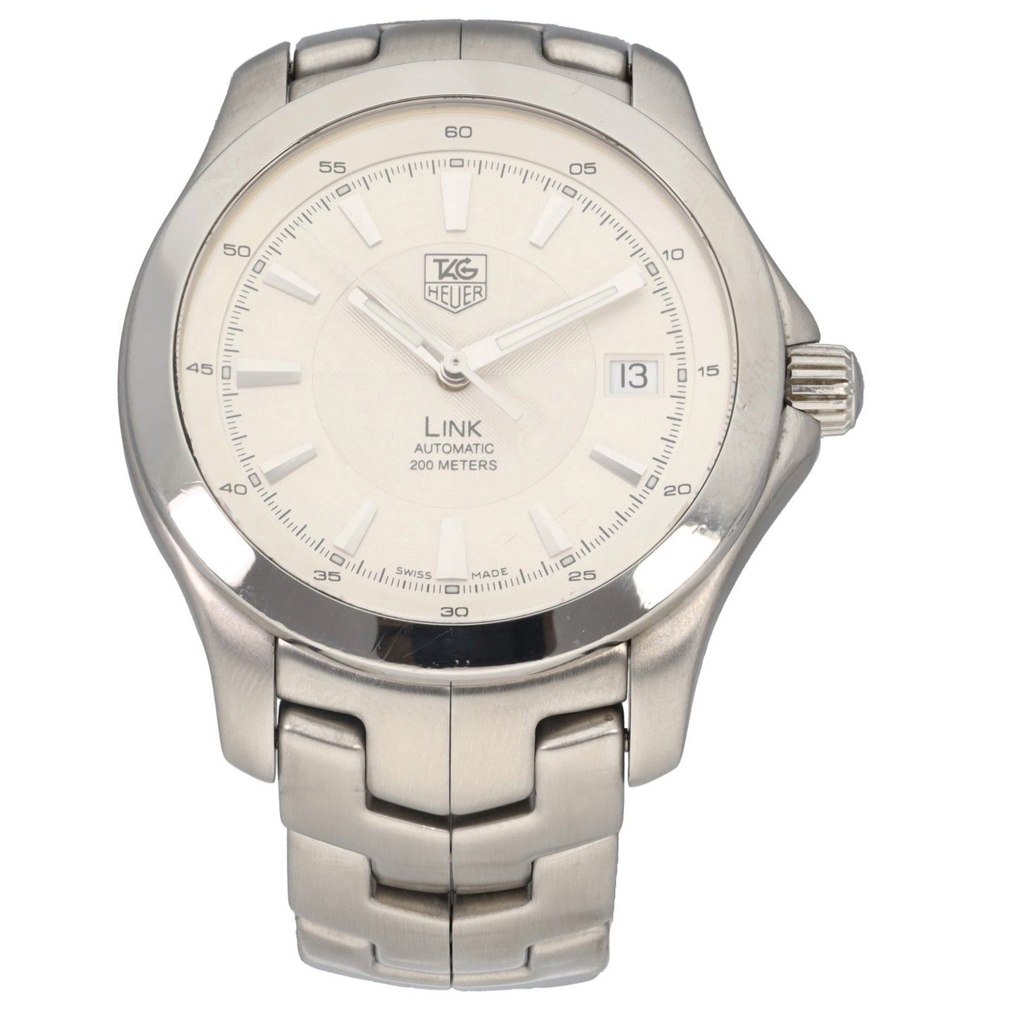 Tag Heuer Link WJF2111 39mm Stainless Steel Watch