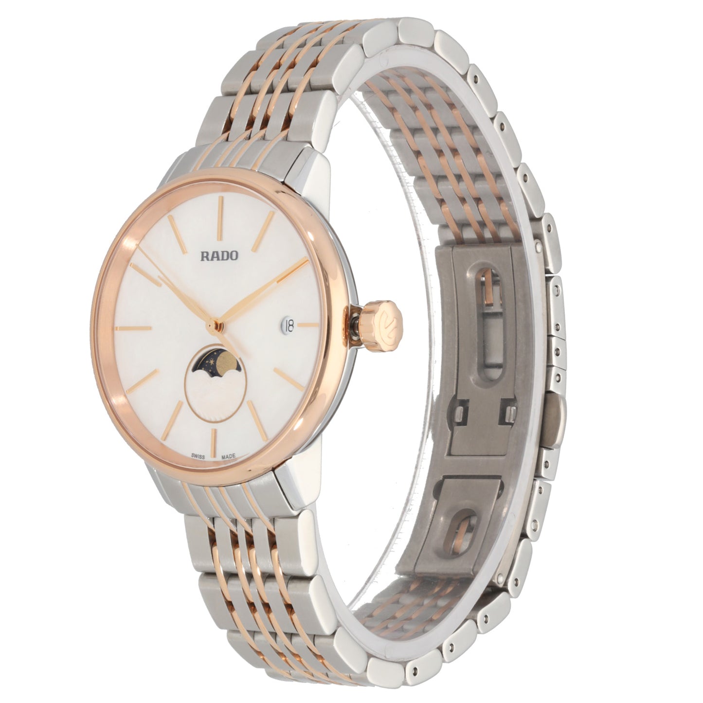 Rado Coupole R22883943 34mm Bi-Colour Watch