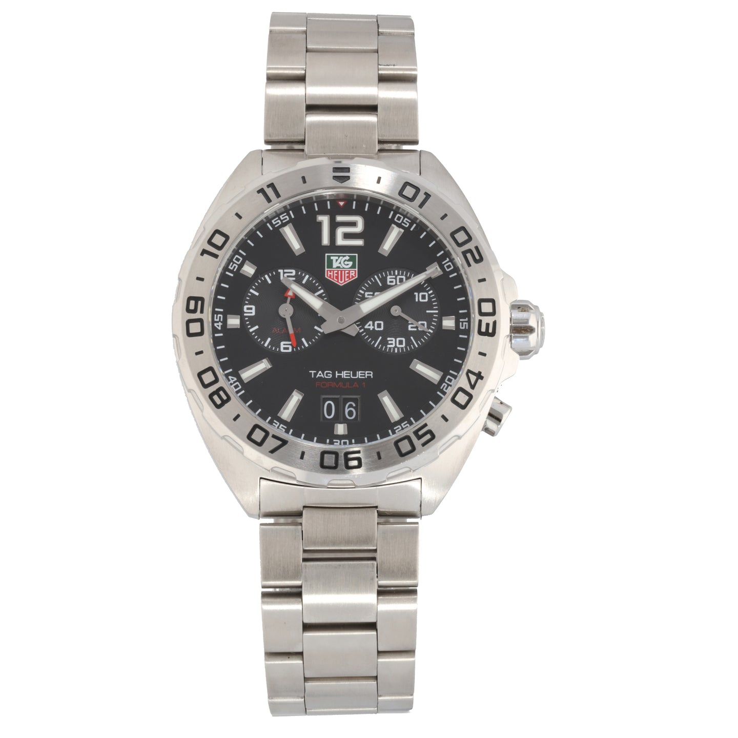 Tag Heuer Formula 1 WAZ111A 41mm Stainless Steel Watch