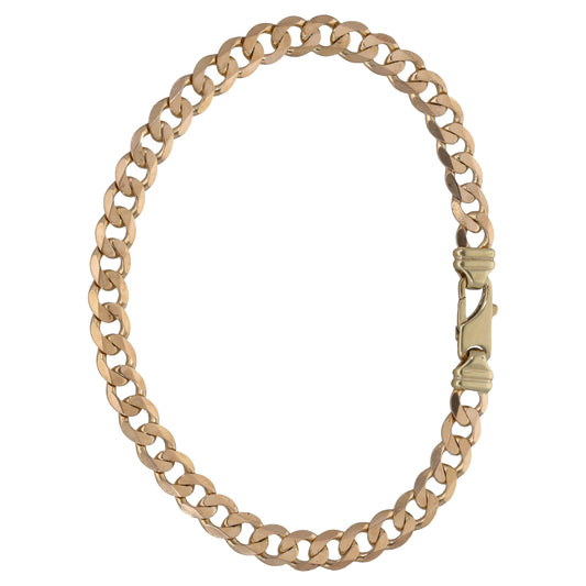 9ct Gold Curb Bracelet