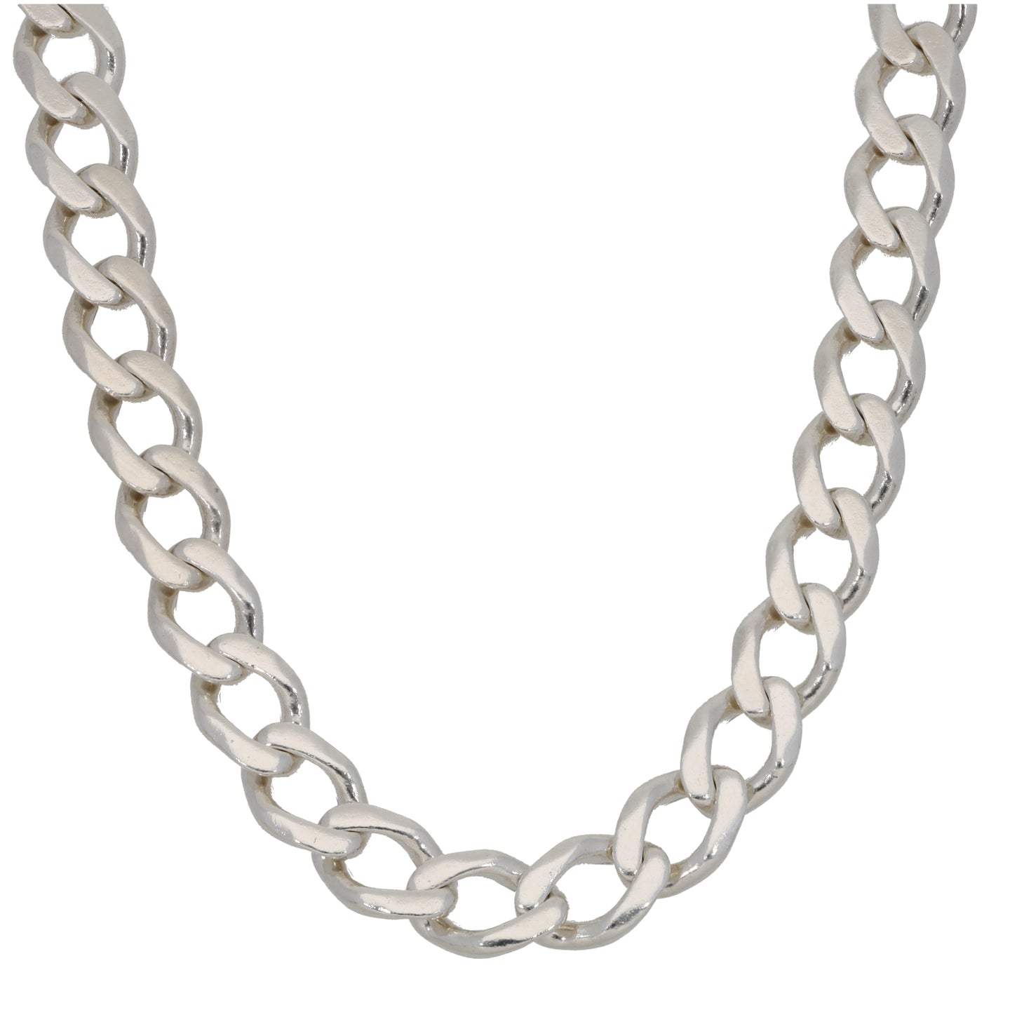 Silver Sterling Curb Chain 22